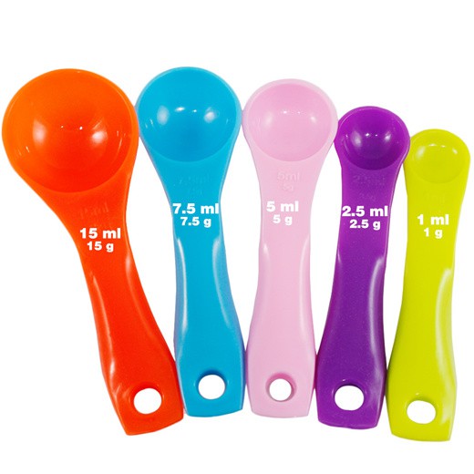 Sendok Takar Plastik Plastic Measuring Spoons