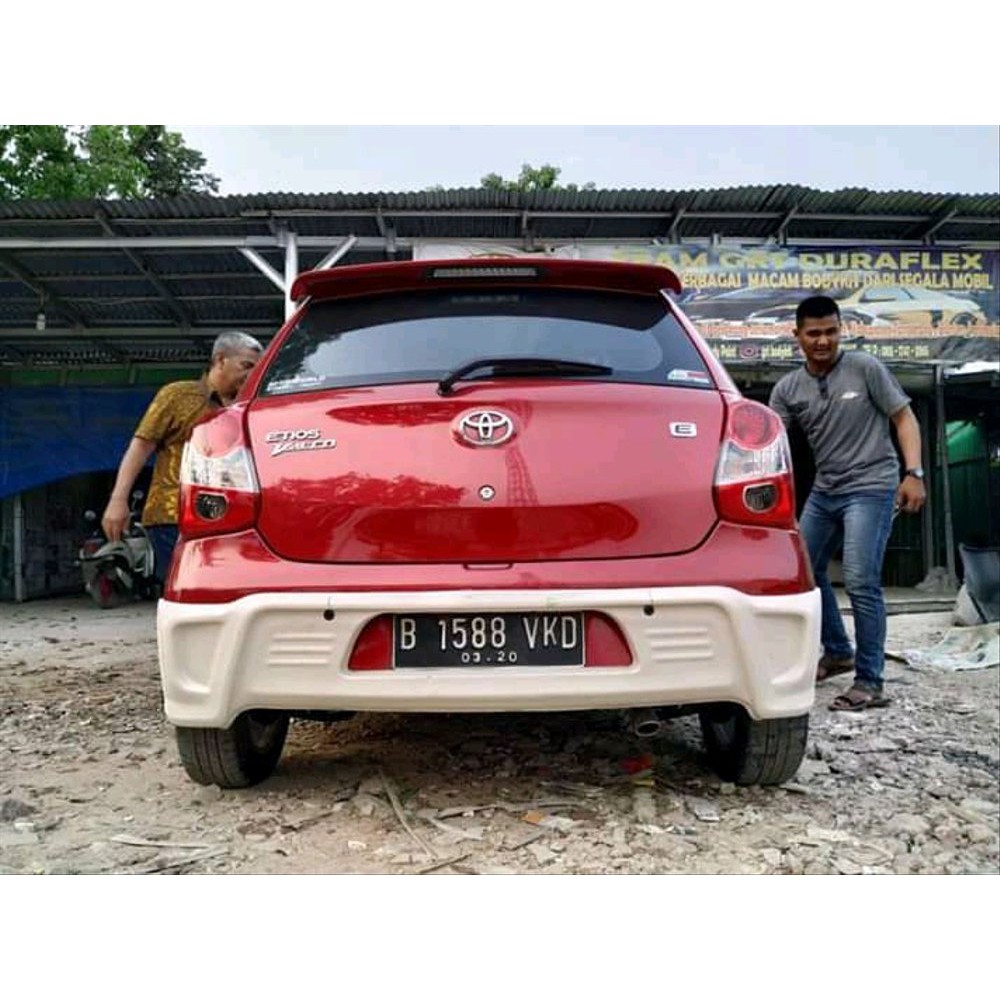 Bodykit Etios -- toyota Etios Aksesoris Eksterior Mobil BODYKIT  Etios Tomz Fullset PNP dan Made in 
