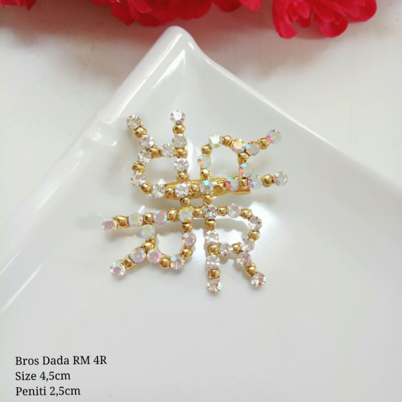 BROS DADA RM (RIA MIRANDA) KW-4R Gold