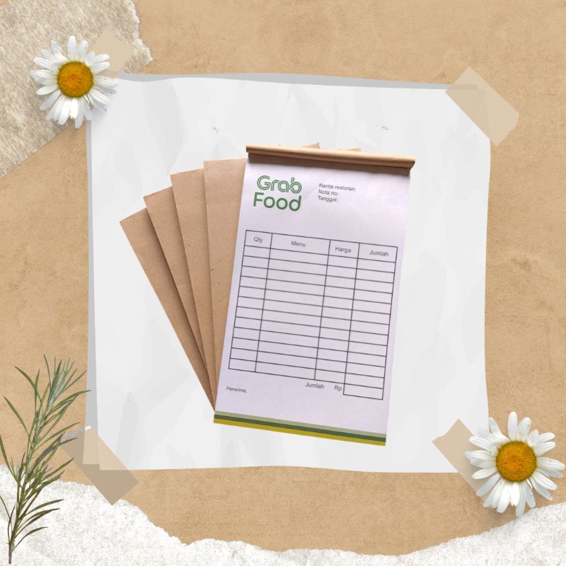 

BUKU NOTA GRABFOOD