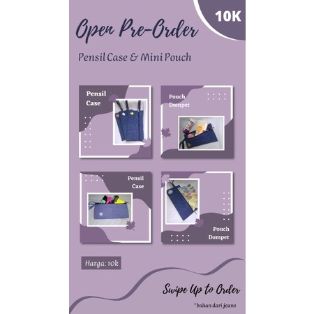 

Tempat Pensil dan Pouch