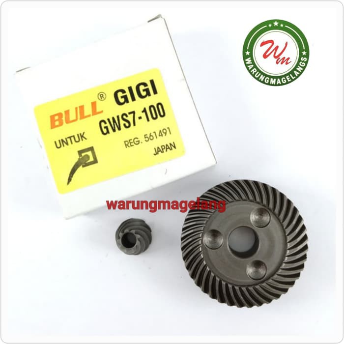 Gir Bull Gear For Disc Grinder Bosch Gws7-100 Gws7100 Gws 7100