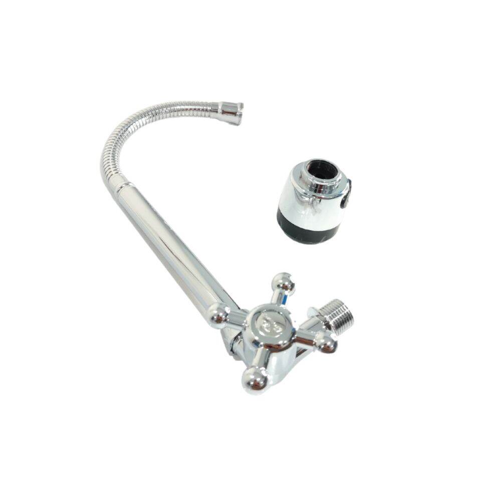 Kran Air angsa Fleksibel Kepala besar Puter / Keran Angsa Cuci piring