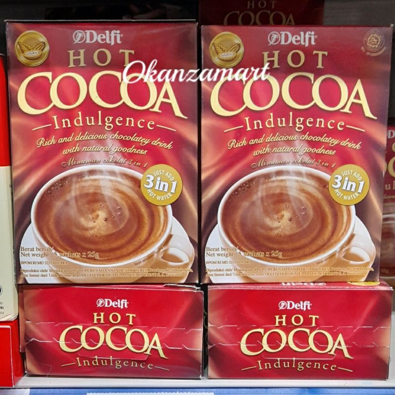 

Delfi Hot Cocoa Indulgence 3IN1 Box 125gr