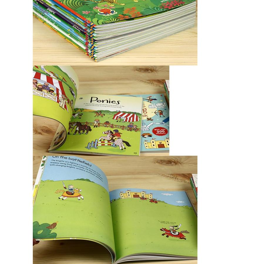 

Update - PART 1 USBORNE FIRST STICKER BOOK BUKU STIKER ANAK ANAK ,,