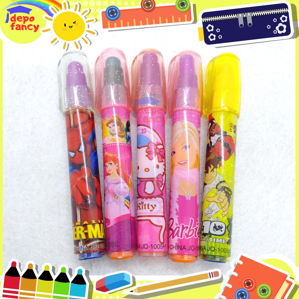 

Crayon Tusuk 1 Batang terdiri dari 5 Warna.harga per buah.