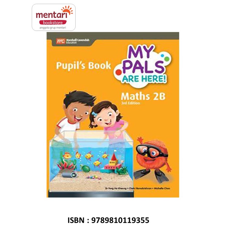 My Pals are Here Maths - Pupil's Book (3rd Edition) | Buku Matematika SD-Pupil's Book 2B