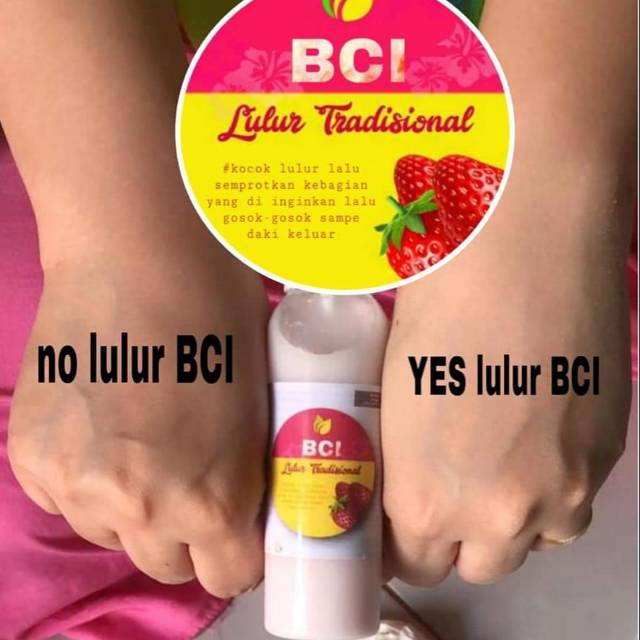 Lulur kocok BCI