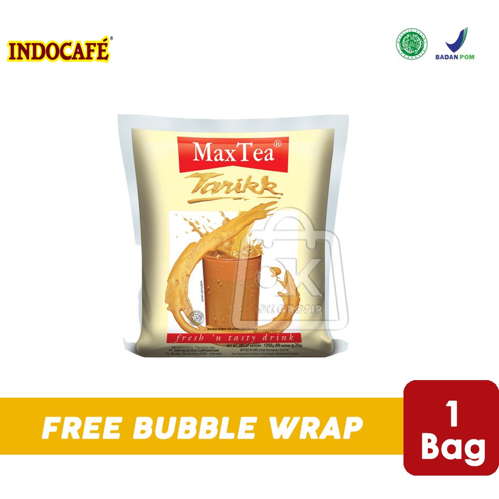 

MaxTea Teh Tarik / 50 Sachet x 25 gr (1Bag)