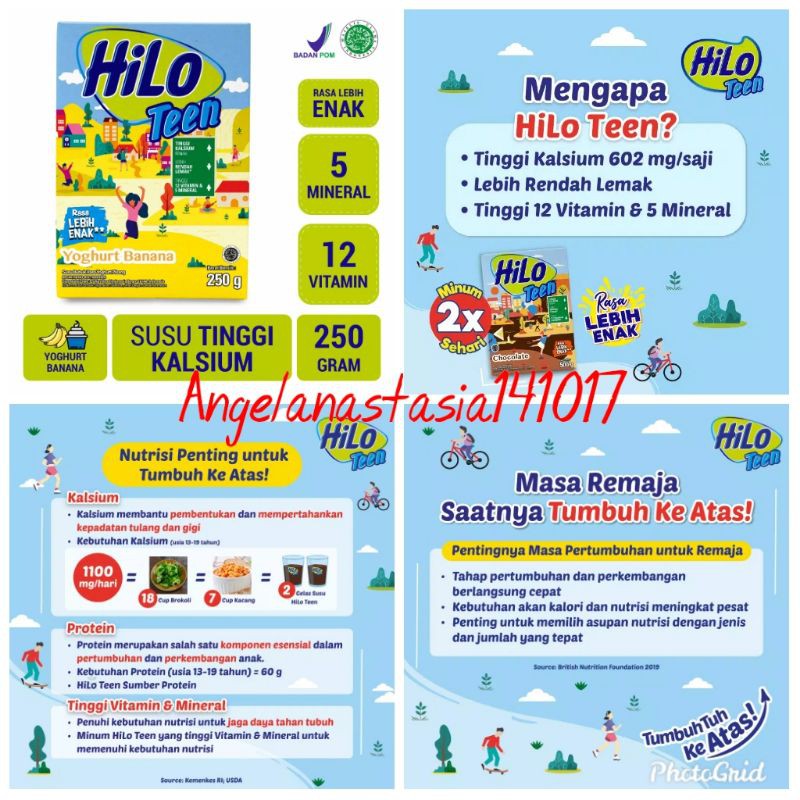 

Promo Hilo Teen Yogurt Banana 250 Gram 250Gram/promo Hilo teen yogurt banana 250gram 250 gram