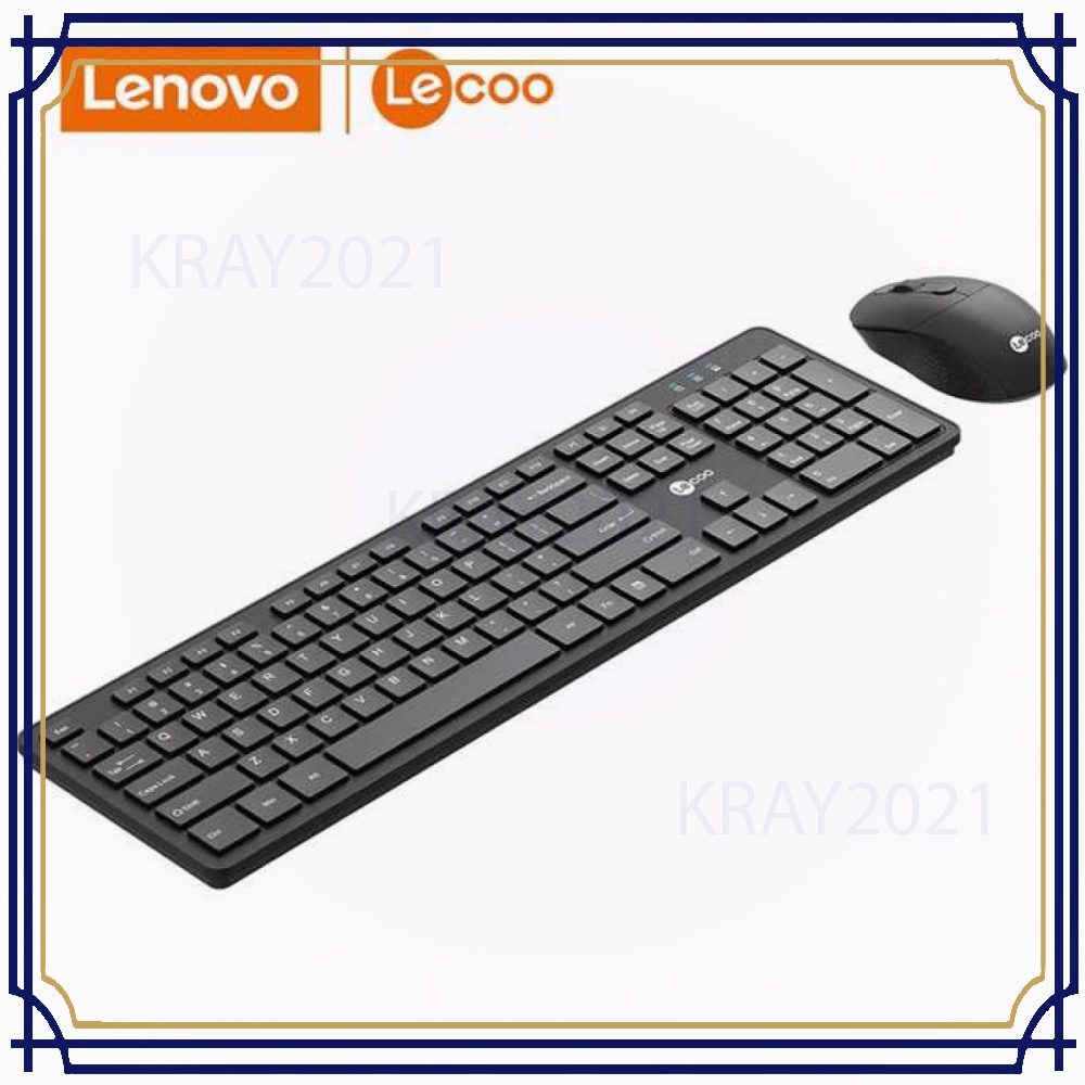 Lecoo Keyboard Mouse Combo Set Wireless KB024