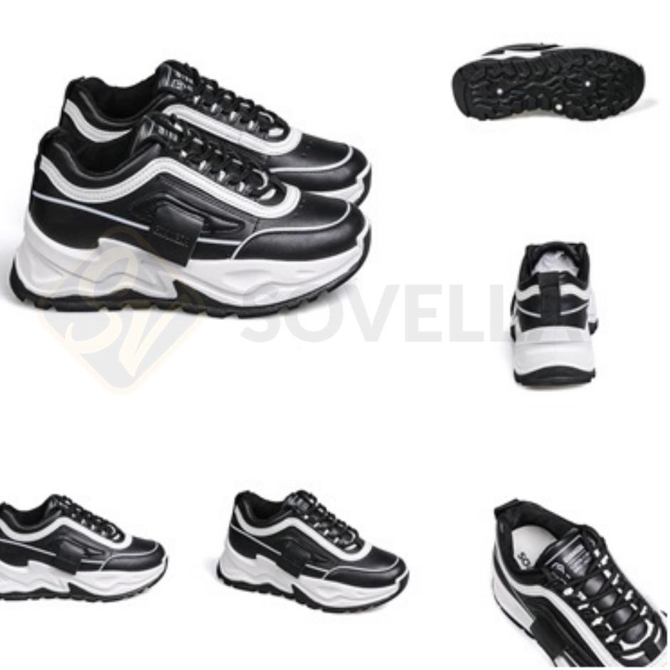 Harga Murah.. SOVELLA Kenzie Sepatu Sneakers Olahraga Sport Putih Wanita Import