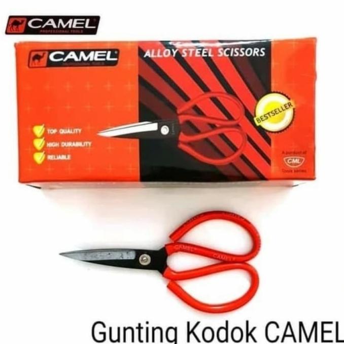 

] Gunting kodok kulit Camel Gunting kain Freed seng serbaguna