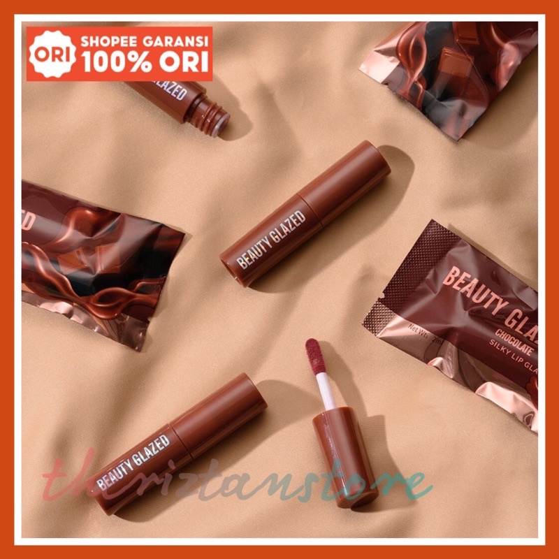 Beauty Glazed Chocolate Lipstik Matte Velvet