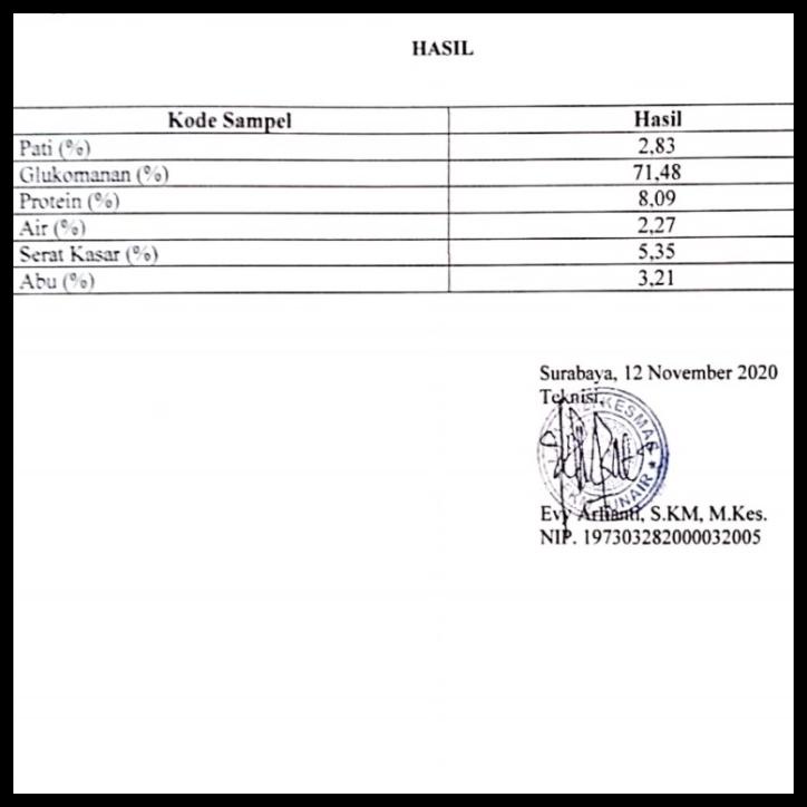 

TERBARUU!! tepung shirataki powder tepung konjac kualitas eksport ukuran 250 gr TERBARU