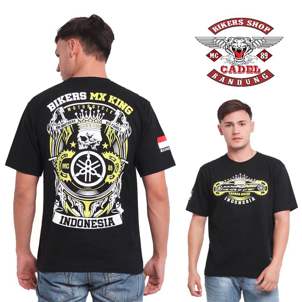 Kaos Mx king Yamaha MXKING Motor Bikers Berkualitas Original CADEL Bandung Baju pria MK01 KM01