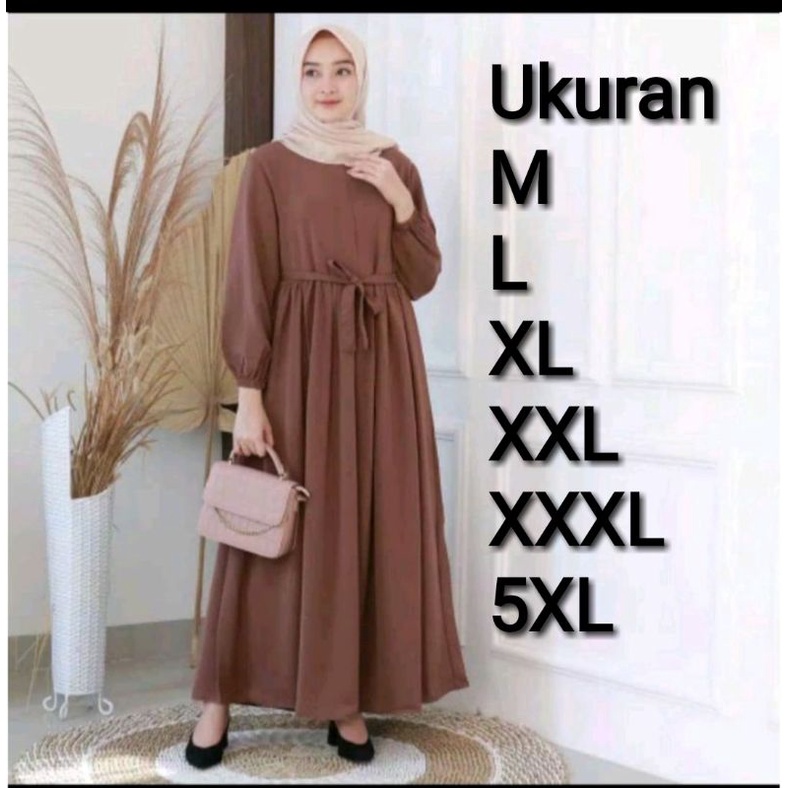 Aresa Gamis Muslim // Gamis Larisa Termurah