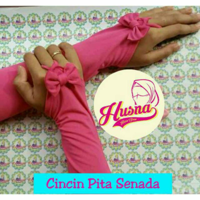 [HUSNA COLLECTION] Handsock Cincin Pita Tengah / HANDSOCK PITA