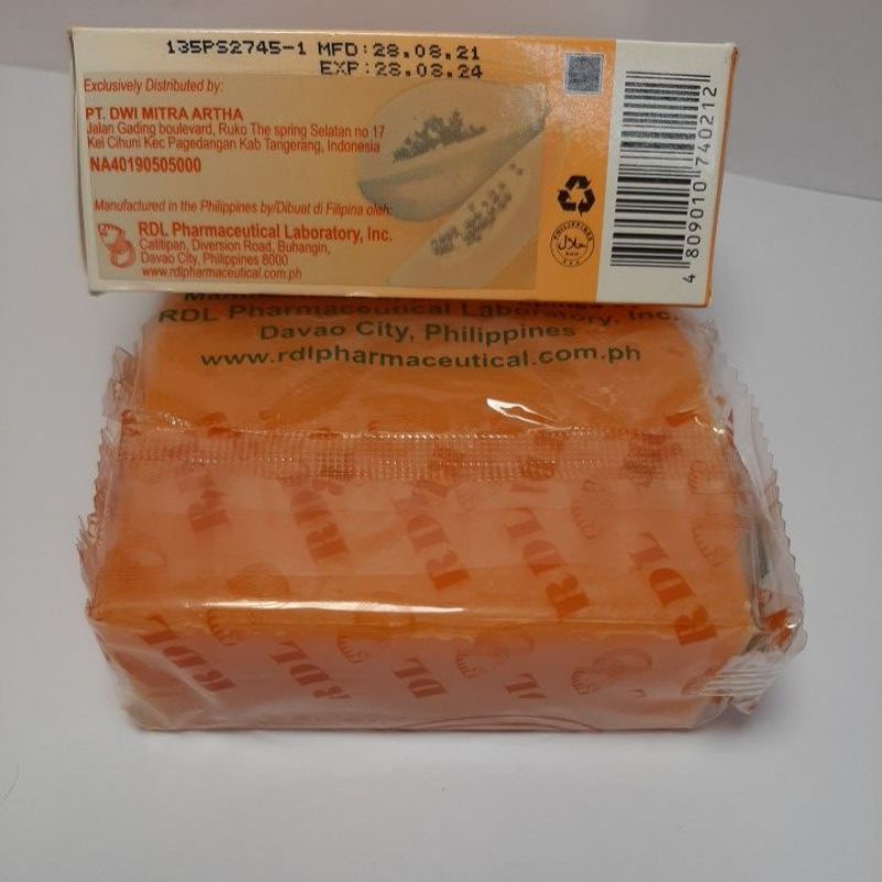 SABUN PAPAYA RDL ORIGINAL 135 GRAM