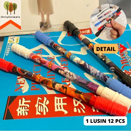 

Pulpen Gel Pen Magnet Putar Naruto Family Selusin 1 Lusin 12 Pcs Pen Gel Karakter Anime Terbaru Spinning Pen Gel Import Funny Fancy Stuff Best Gift Stationery For School Alat Tulis Kantor Sekolah Ready Grosir Kado Ulang Tahun READY COD
