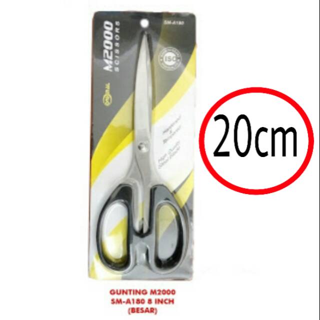 Gunting 20cm Scissors High Quality M2000 SM-A180