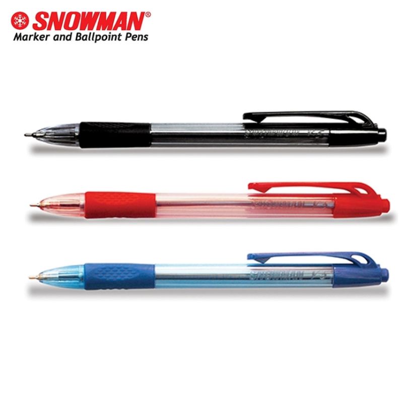 

Ballpen Pena Pulpen SNOWMAN V5 0.7mm Cetek