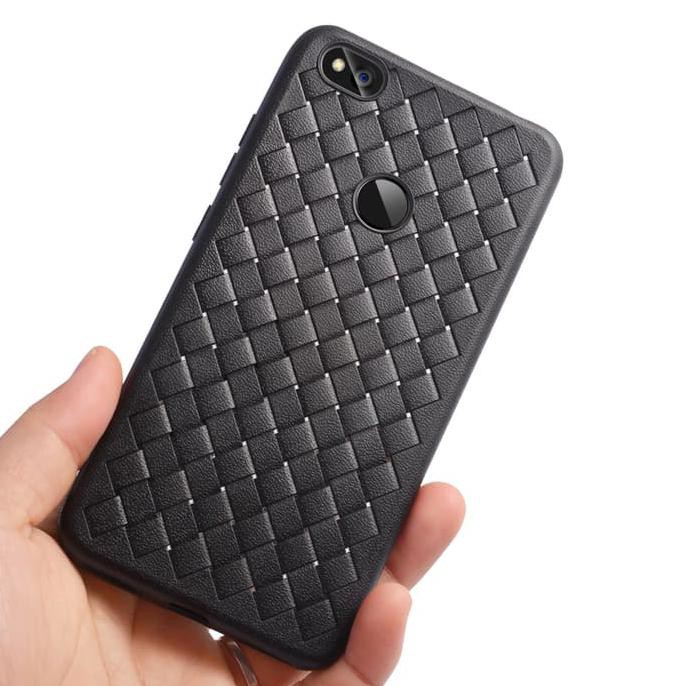 CASE XIAOMI REDMI NOTE 5A PRO PRIME SOFT CASING HP COVER LEATHER WOVEN