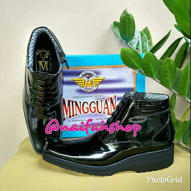 Sepatu PDH Laki-laki merk Mingguan