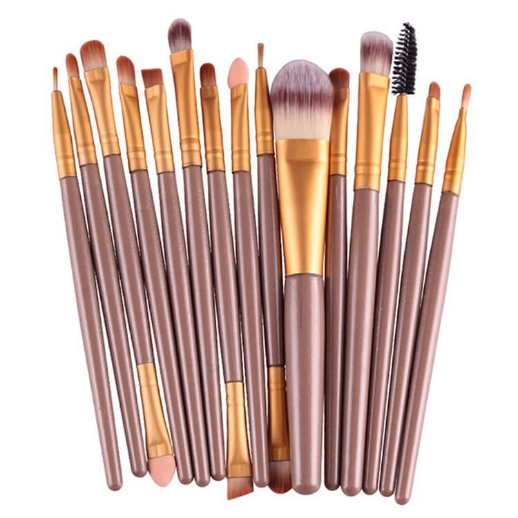 ASK.id - 1Set Paket Kuas Makeup Kuas Make up Kosmetik Rias isi20 Pcs Brush Make UP 20 Set In