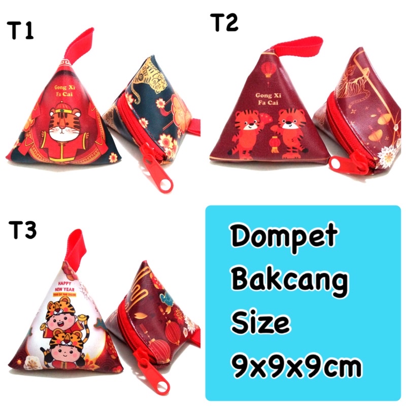 Dompet Angpao Imlek Bakcang Tahun 2024 Shio Naga Chinese New Year Dragon Zodiac Liong Lucu murah Koko Cicik Dewa Uang