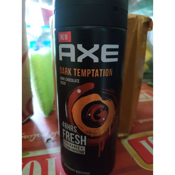 Axe body spray pria dark / coklat Axe parfum
