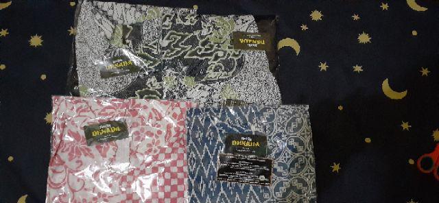 Terbaru Atasan Batik Wanita Kombinasi Mosscrepe Halus