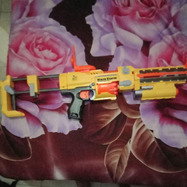  Nerf  asli murah  semi auto 7003B sniper pistol  tembakan 