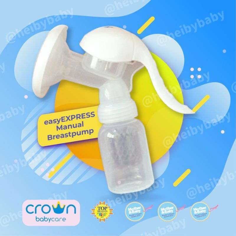 POMPA ASI MANUAL CROWN - Babycare Manual Breast Pump - Alat Pompa Asi Untuk Bayi