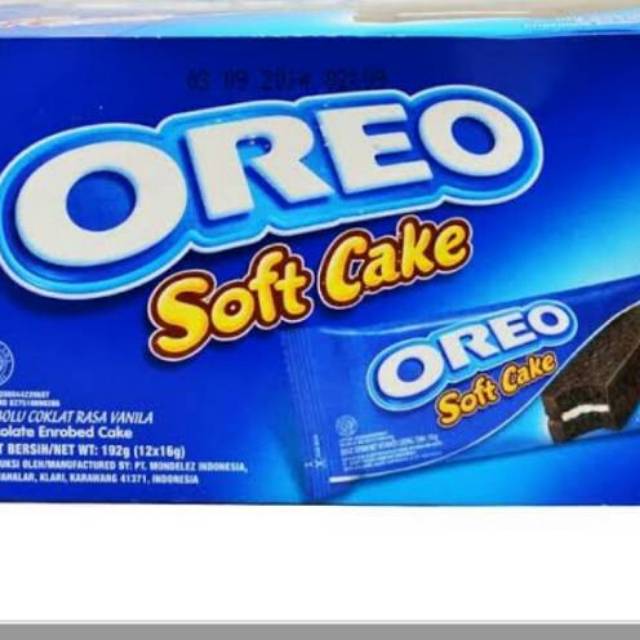 

Oreo soft cake 12x16gr