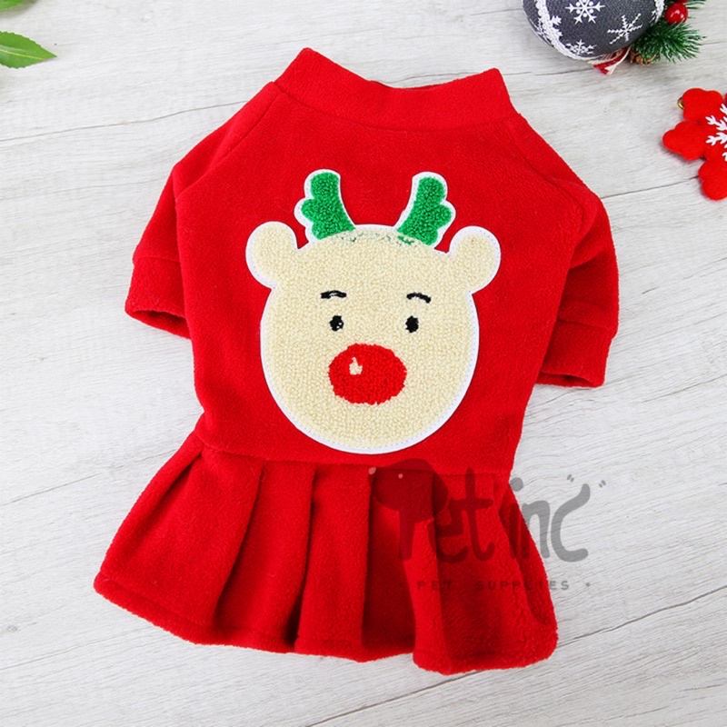 Miss deer christmas dress