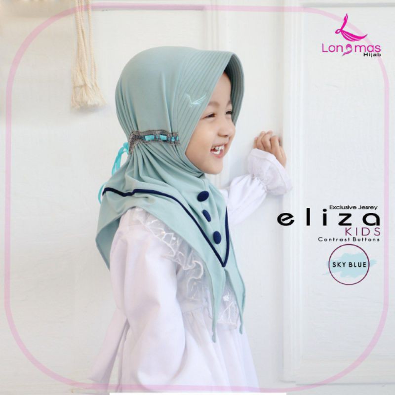 Jilbab Anak Eliza Longmas