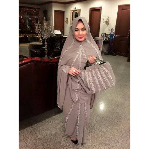 Diskon !!! Azurra Shop Mukena Fatimah Al Gani Mekena Dewasa Fashion Muslim Murah