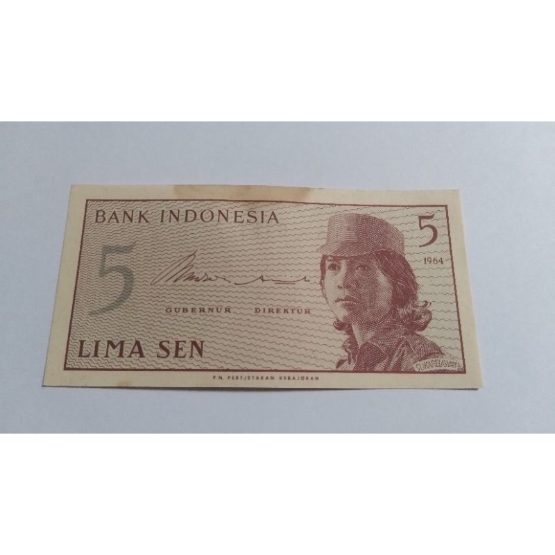 5 sen sukarelawan tahun 1964