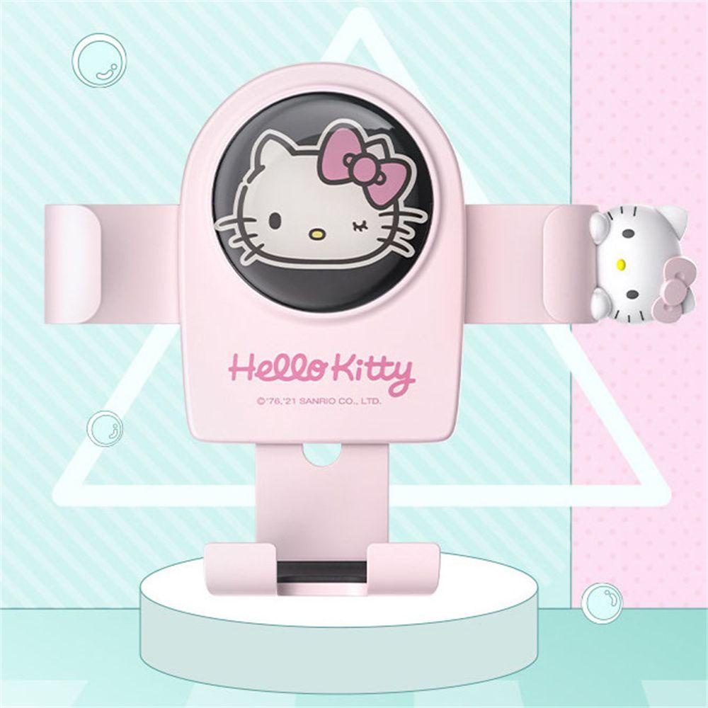 Lanfy KT Car Phone Holder Universal Mobil Kartun Hello KT Phones Standing Phone Mount Phone Holder Gravity Phone Support