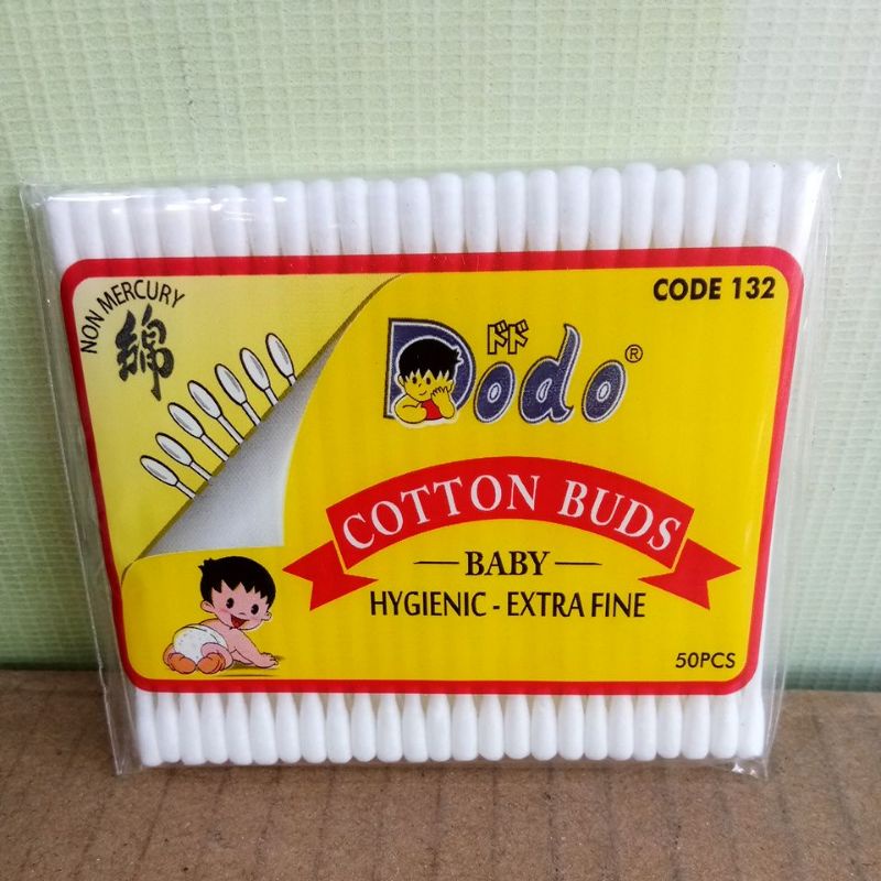 DODO COTTON BUDS BABY EXTRA FINE 50PCS, 100PCS