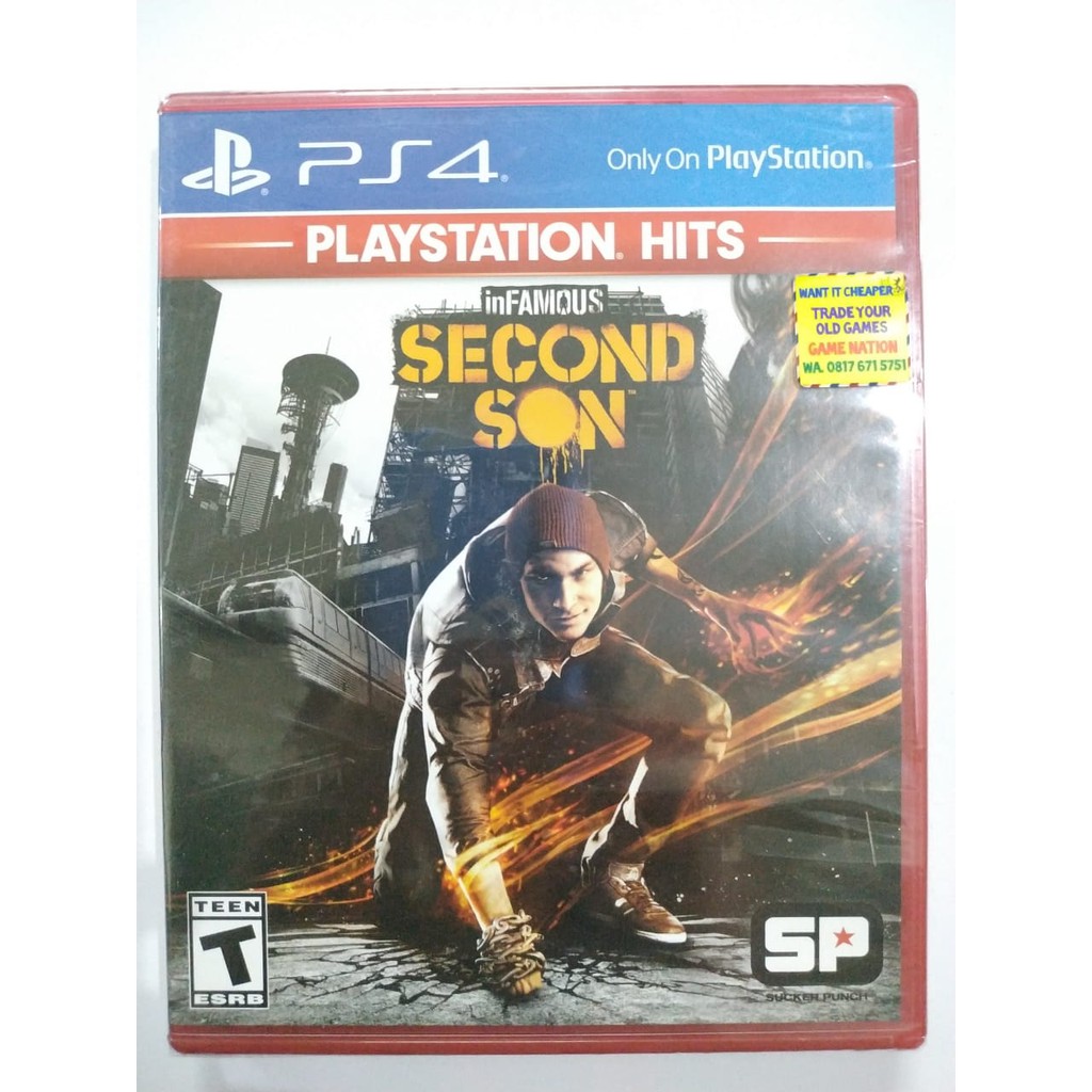 BD PS4 inFAMOUS Second Son Reg All