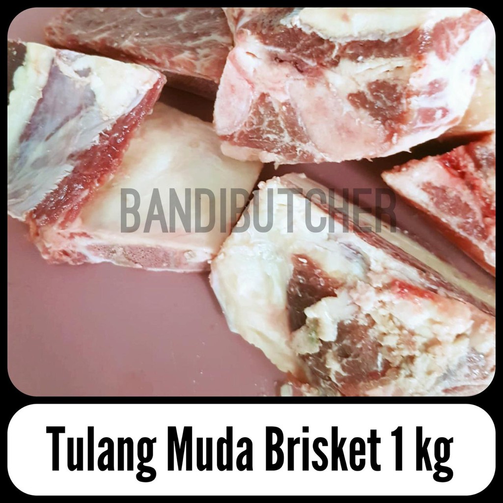 Tulang Iga Brisket / Tulang Sop Muda Daging Sapi / Brisket Bone Bandi