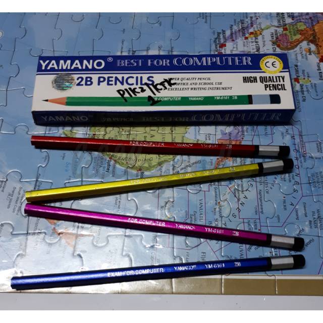 

Pensil Kayu 2B Murah Yamano