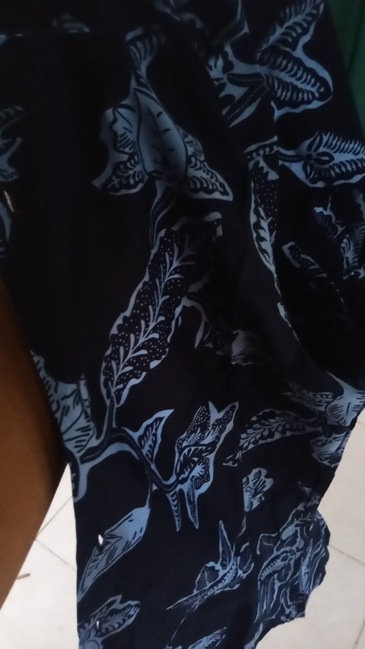 Odza Baju Atasan Batik Solo Slimfit Modern Lengan Panjang