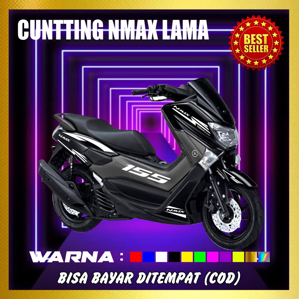 STICKER CUTTING NMAX OLD  CUTTING STIKER NMAX LAMA