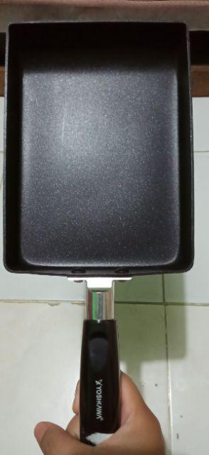 Fry Pan Wajan Penggorengan Teflon Segi Kotak Medium