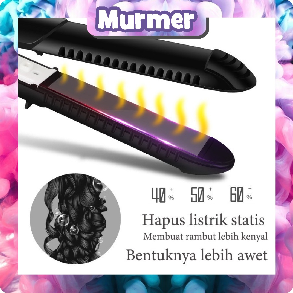 MurmerOfficial R363 Catokan Import Yuchun Catok Rambut Hair Straightener Catokan 2in1 Lurus &amp; Curly