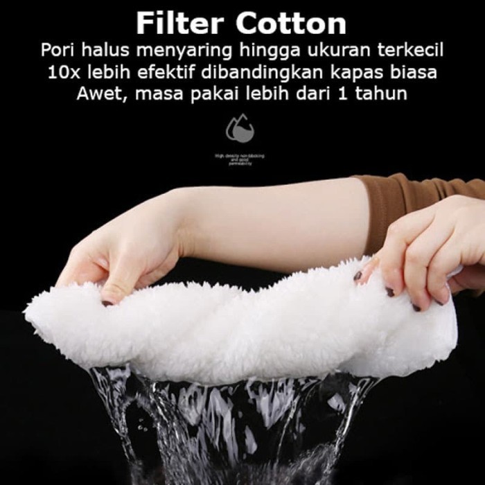 Ukuran Besar Filter Cotton Magic Carpet Saringan Air Akuarium Kolam