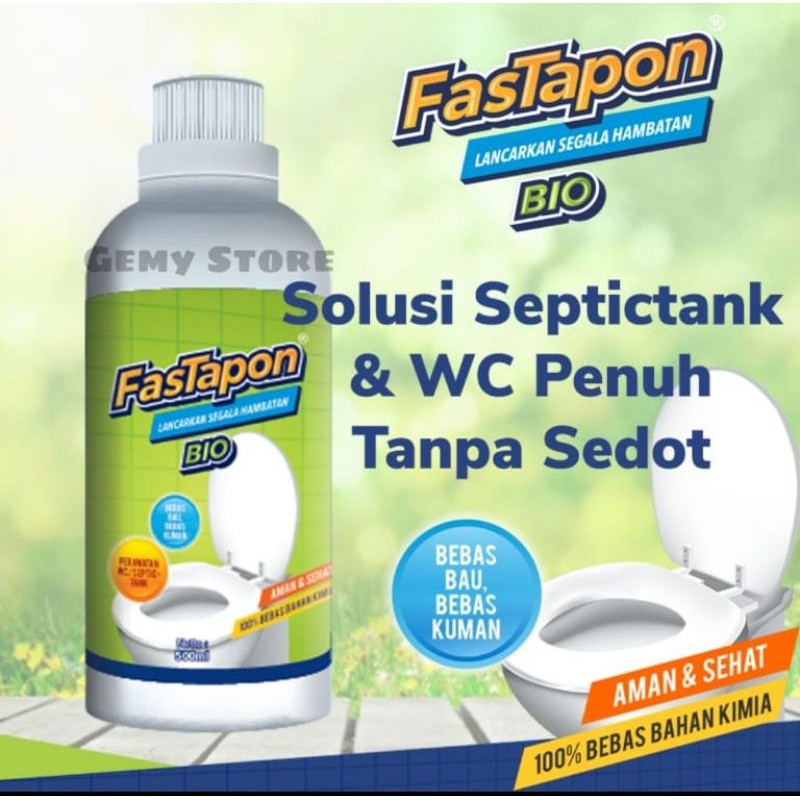 FasTapon Bio Penghilang Bau Kloset WC Toilet Bio FasTapon 500ML